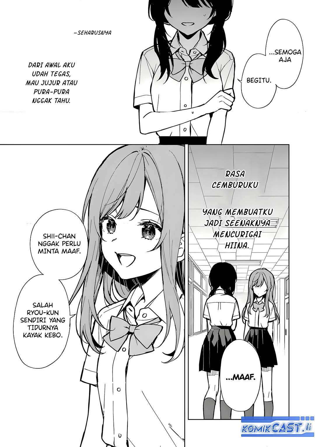 Chikan Saresou ni Natteiru S-kyuu Bishoujo wo Tasuketara Tonari no Seki no Osanajimi datta Chapter 73 - halaman 17