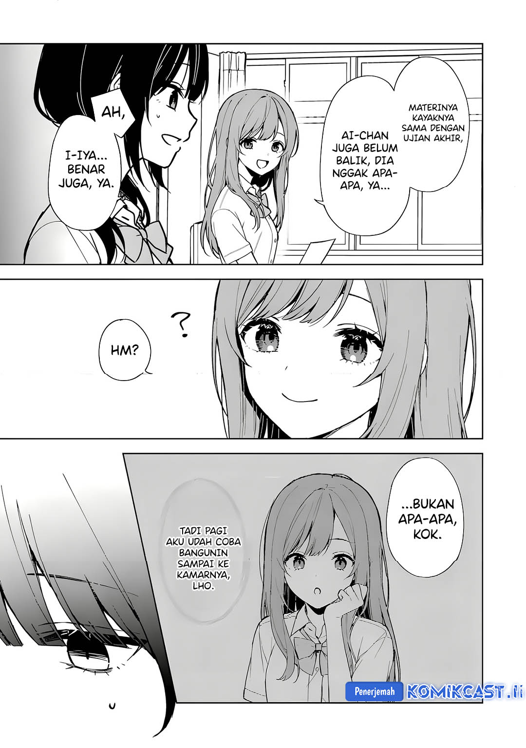Chikan Saresou ni Natteiru S-kyuu Bishoujo wo Tasuketara Tonari no Seki no Osanajimi datta Chapter 73 - halaman 9