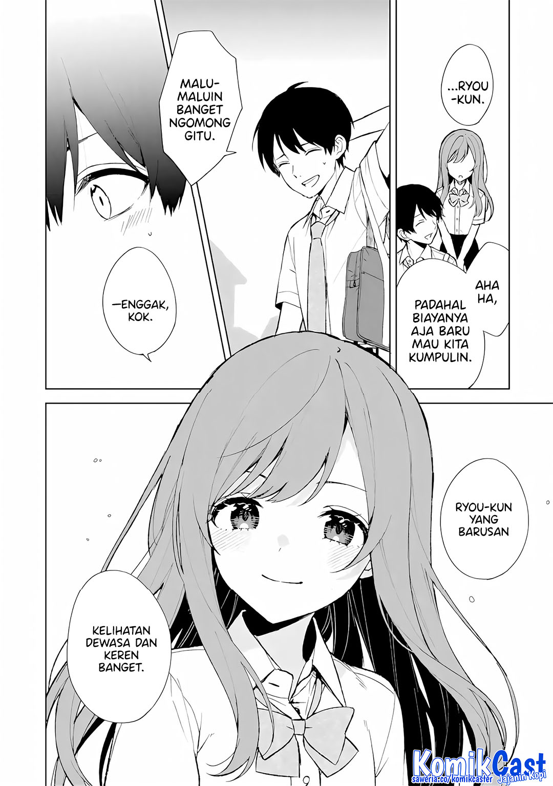 Chikan Saresou ni Natteiru S-kyuu Bishoujo wo Tasuketara Tonari no Seki no Osanajimi datta Chapter 74 - halaman 12