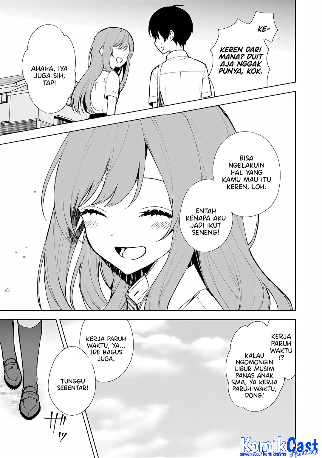 Chikan Saresou ni Natteiru S-kyuu Bishoujo wo Tasuketara Tonari no Seki no Osanajimi datta Chapter 74 - halaman 13