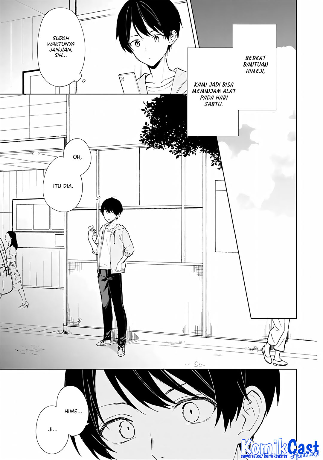 Chikan Saresou ni Natteiru S-kyuu Bishoujo wo Tasuketara Tonari no Seki no Osanajimi datta Chapter 74 - halaman 17