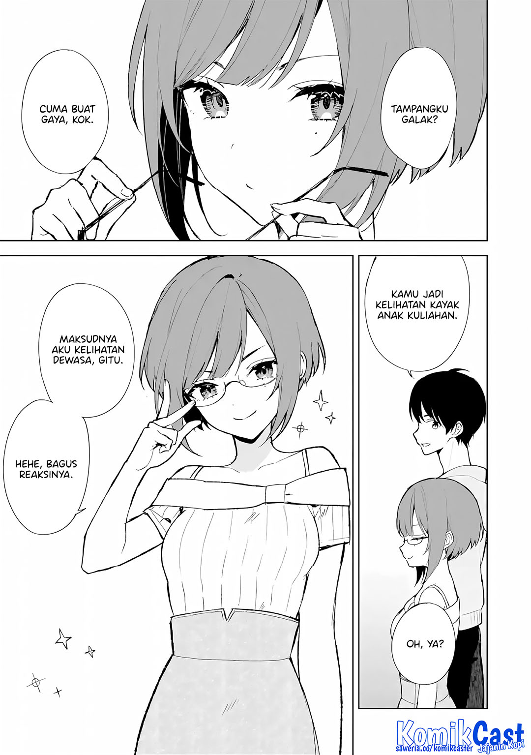 Chikan Saresou ni Natteiru S-kyuu Bishoujo wo Tasuketara Tonari no Seki no Osanajimi datta Chapter 74 - halaman 19