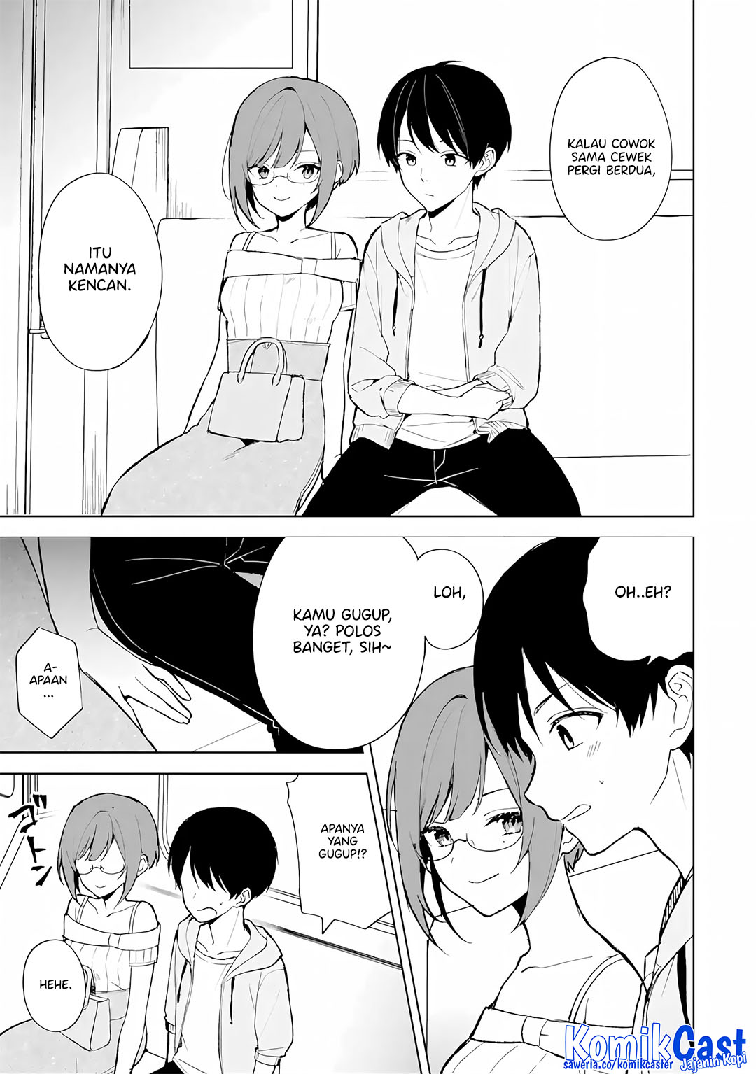 Chikan Saresou ni Natteiru S-kyuu Bishoujo wo Tasuketara Tonari no Seki no Osanajimi datta Chapter 74 - halaman 21