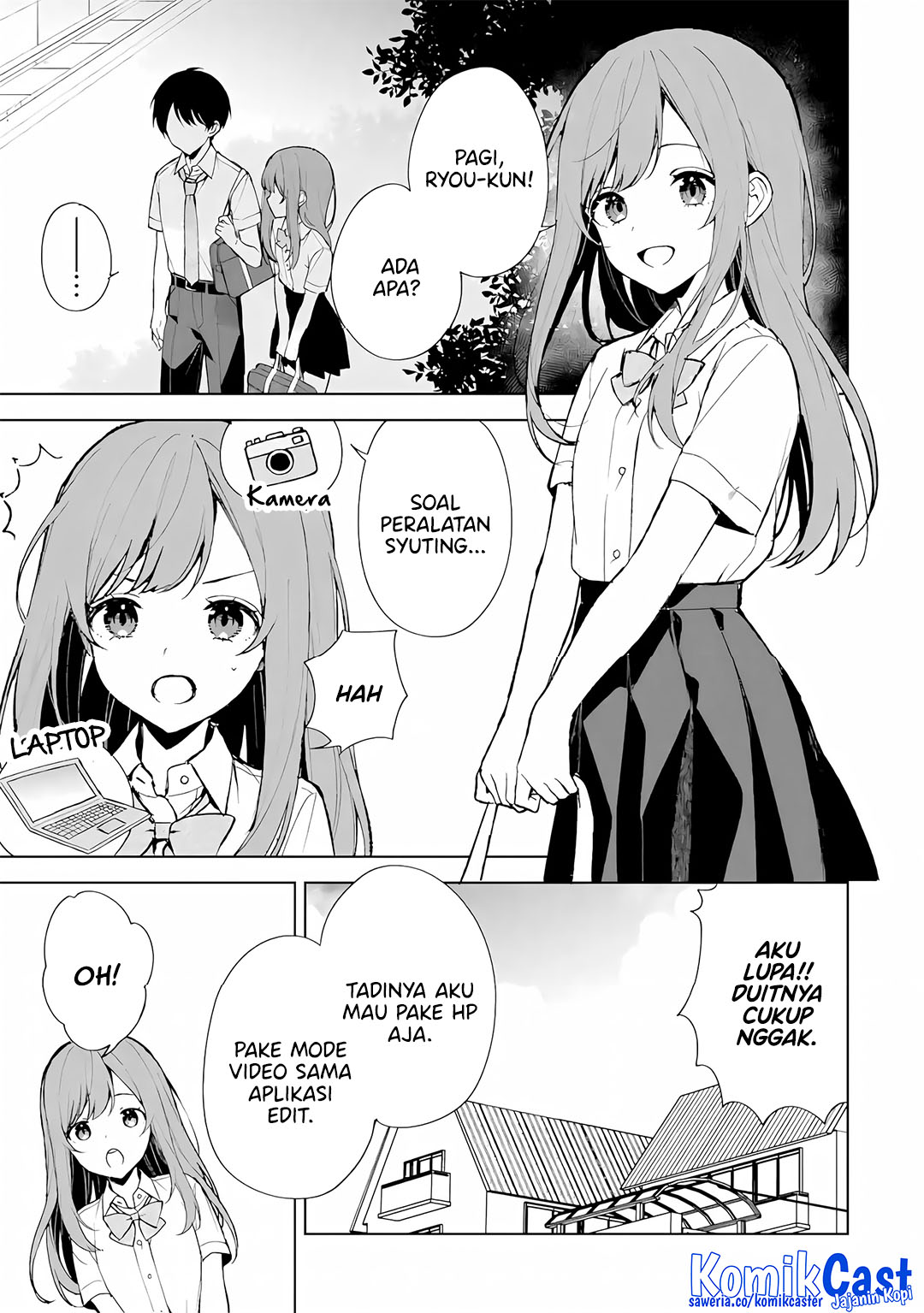 Chikan Saresou ni Natteiru S-kyuu Bishoujo wo Tasuketara Tonari no Seki no Osanajimi datta Chapter 74 - halaman 9