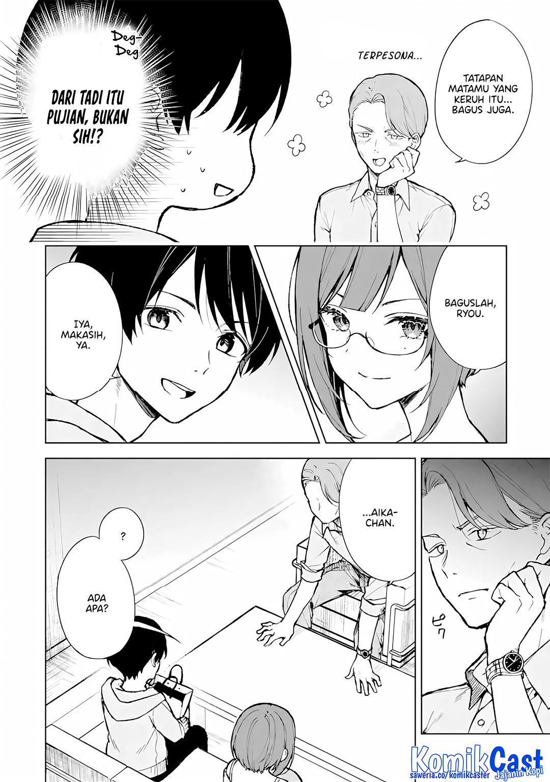 Chikan Saresou ni Natteiru S-kyuu Bishoujo wo Tasuketara Tonari no Seki no Osanajimi datta Chapter 75 - halaman 12
