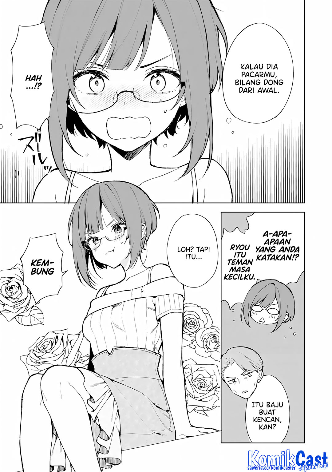 Chikan Saresou ni Natteiru S-kyuu Bishoujo wo Tasuketara Tonari no Seki no Osanajimi datta Chapter 75 - halaman 13