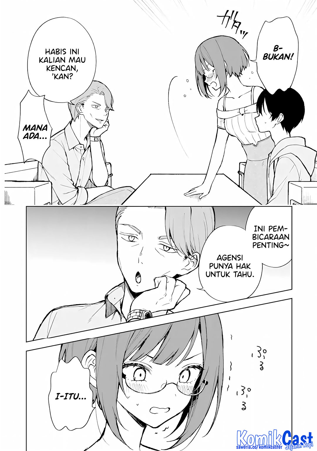 Chikan Saresou ni Natteiru S-kyuu Bishoujo wo Tasuketara Tonari no Seki no Osanajimi datta Chapter 75 - halaman 14