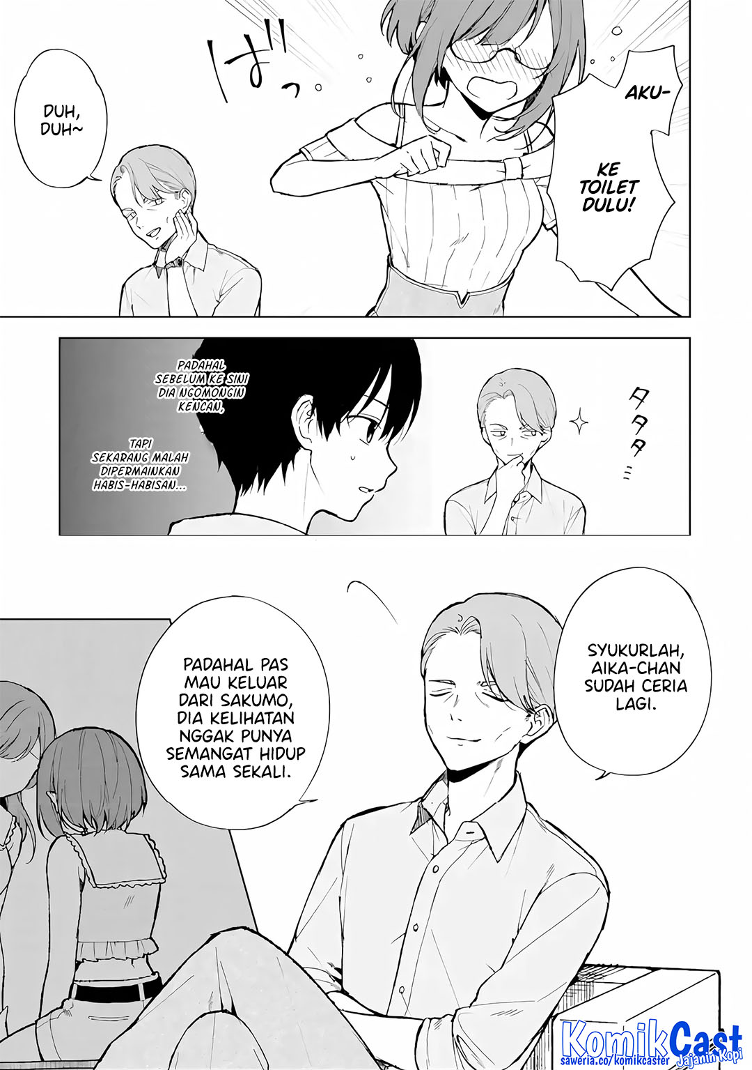 Chikan Saresou ni Natteiru S-kyuu Bishoujo wo Tasuketara Tonari no Seki no Osanajimi datta Chapter 75 - halaman 15
