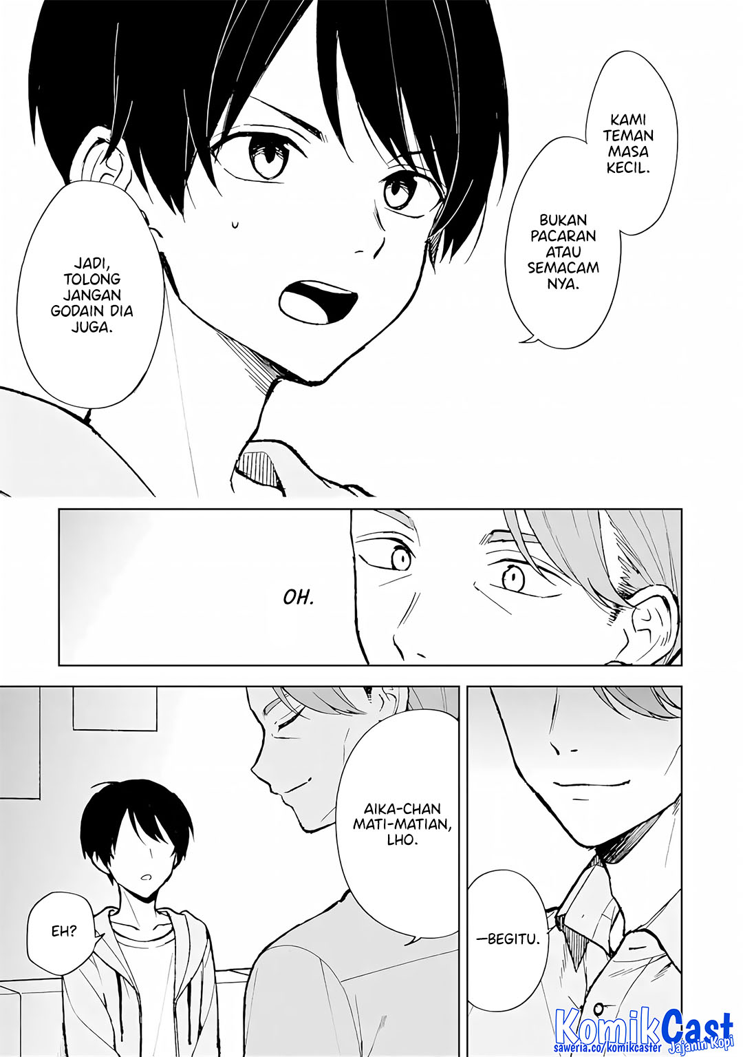 Chikan Saresou ni Natteiru S-kyuu Bishoujo wo Tasuketara Tonari no Seki no Osanajimi datta Chapter 75 - halaman 17