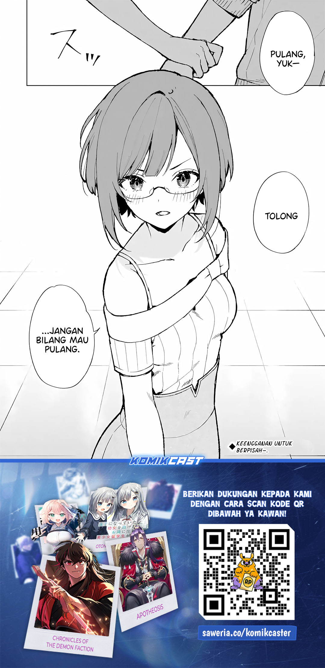 Chikan Saresou ni Natteiru S-kyuu Bishoujo wo Tasuketara Tonari no Seki no Osanajimi datta Chapter 75 - halaman 24
