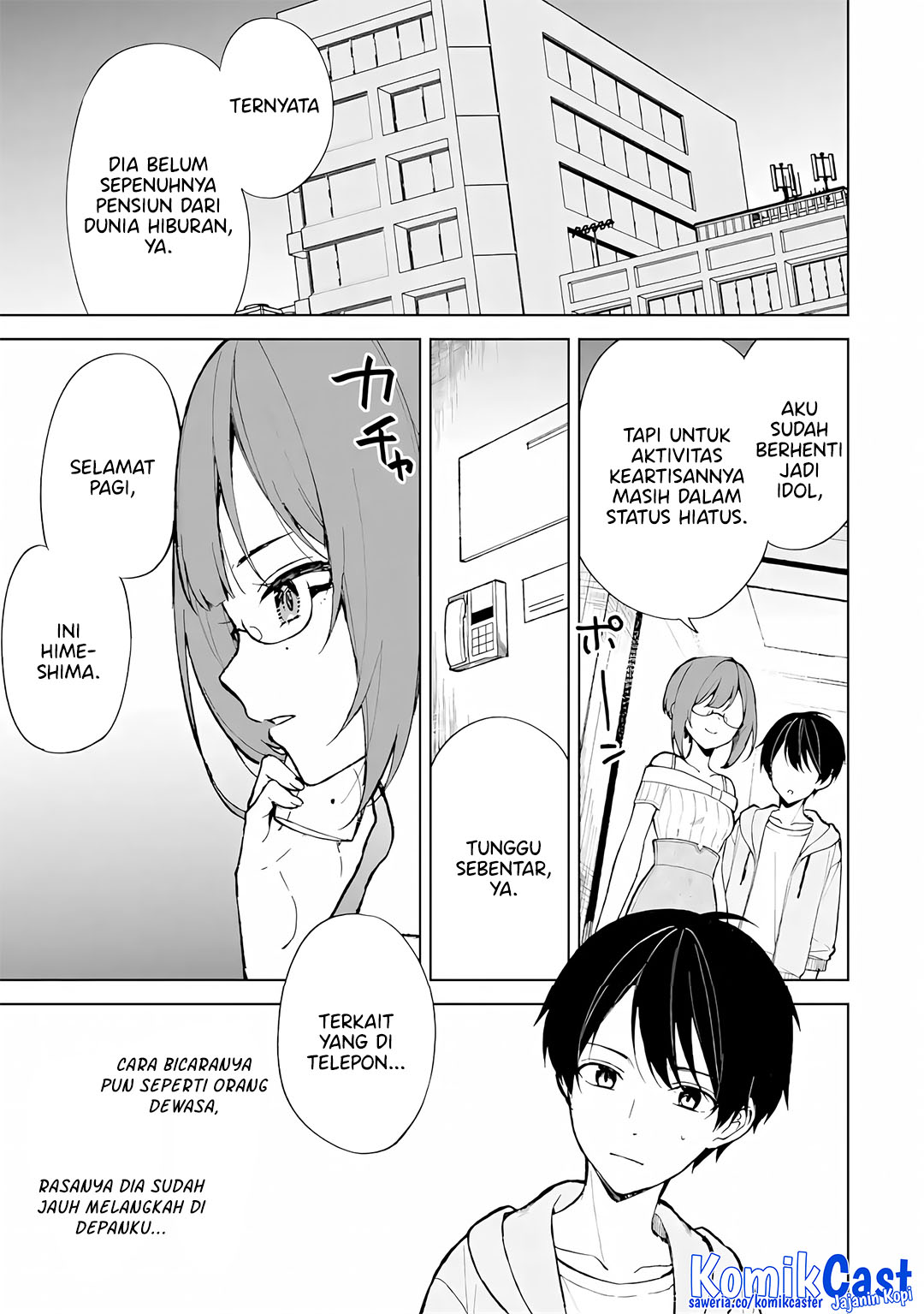 Chikan Saresou ni Natteiru S-kyuu Bishoujo wo Tasuketara Tonari no Seki no Osanajimi datta Chapter 75 - halaman 3