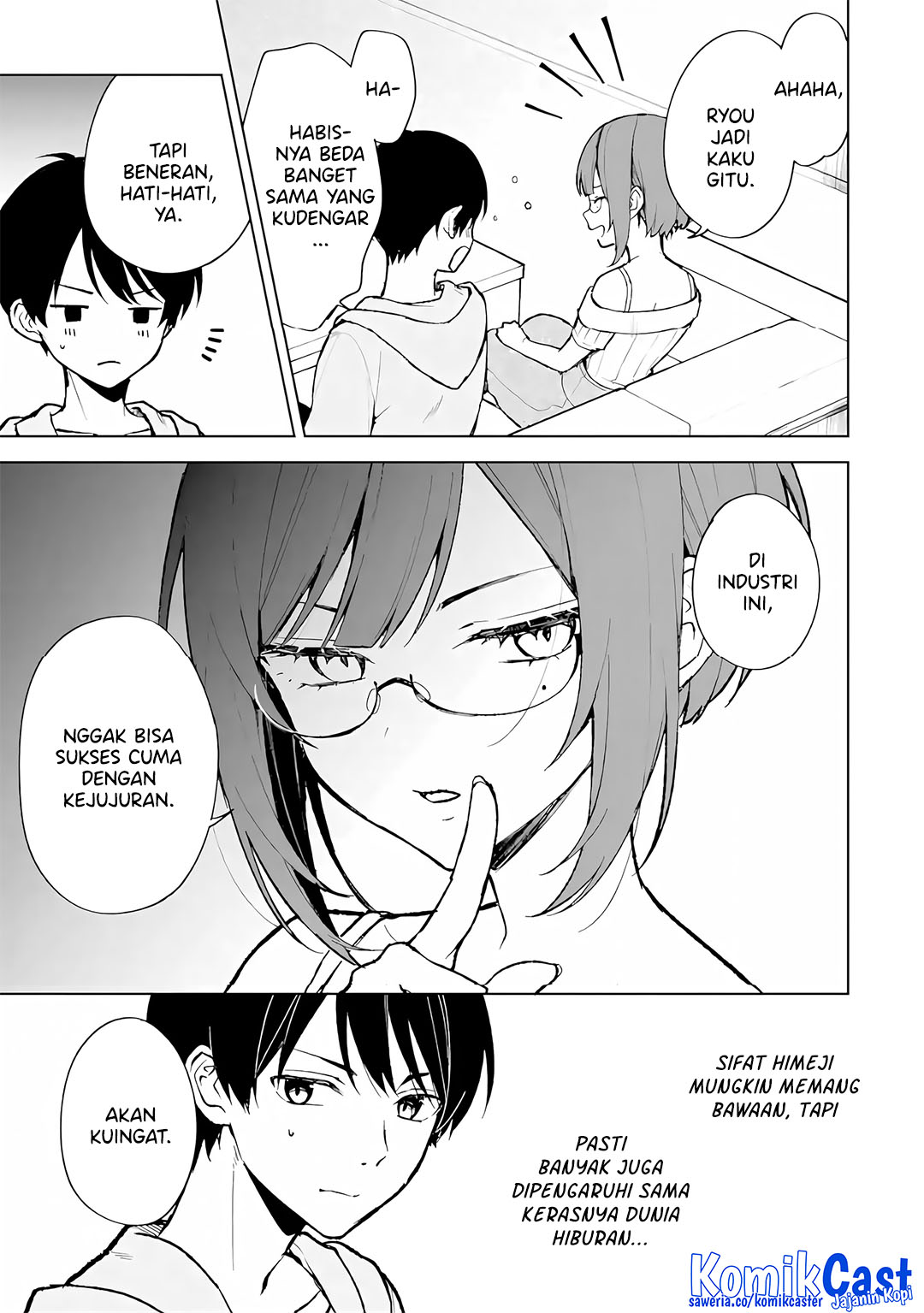 Chikan Saresou ni Natteiru S-kyuu Bishoujo wo Tasuketara Tonari no Seki no Osanajimi datta Chapter 75 - halaman 9