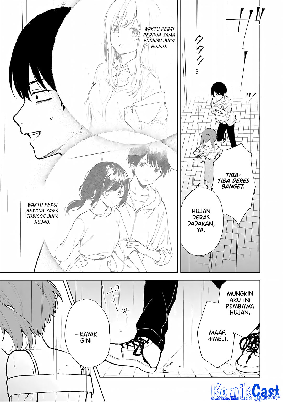 Chikan Saresou ni Natteiru S-kyuu Bishoujo wo Tasuketara Tonari no Seki no Osanajimi datta Chapter 76 - halaman 13