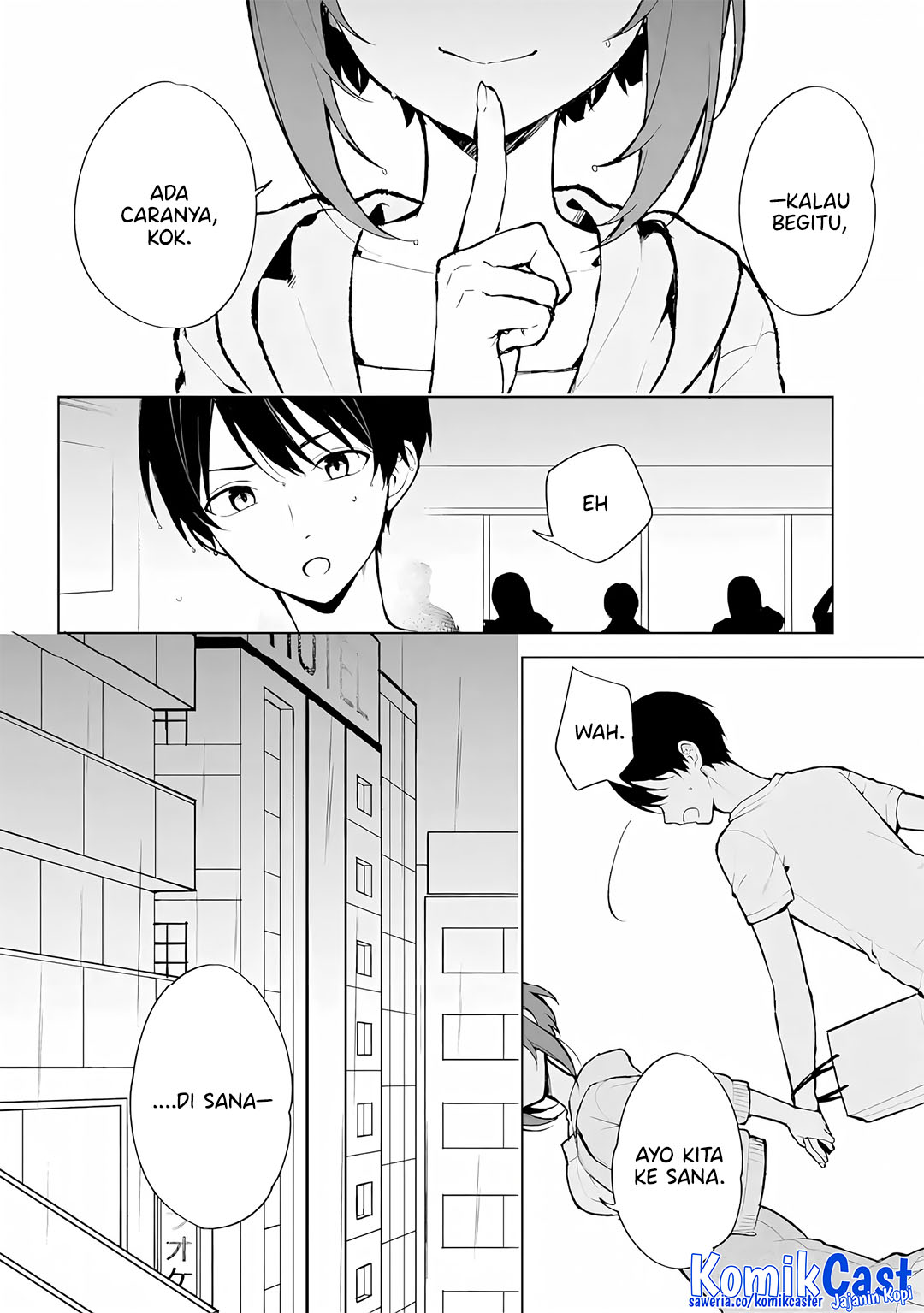 Chikan Saresou ni Natteiru S-kyuu Bishoujo wo Tasuketara Tonari no Seki no Osanajimi datta Chapter 76 - halaman 16