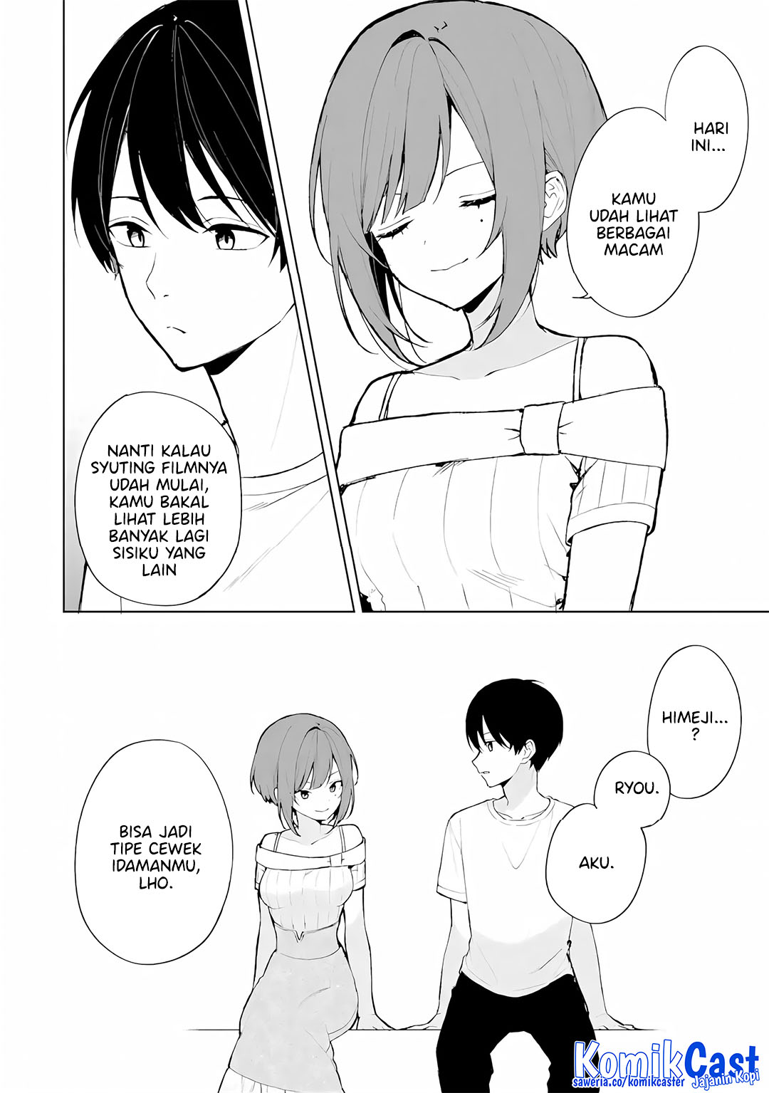 Chikan Saresou ni Natteiru S-kyuu Bishoujo wo Tasuketara Tonari no Seki no Osanajimi datta Chapter 76 - halaman 28