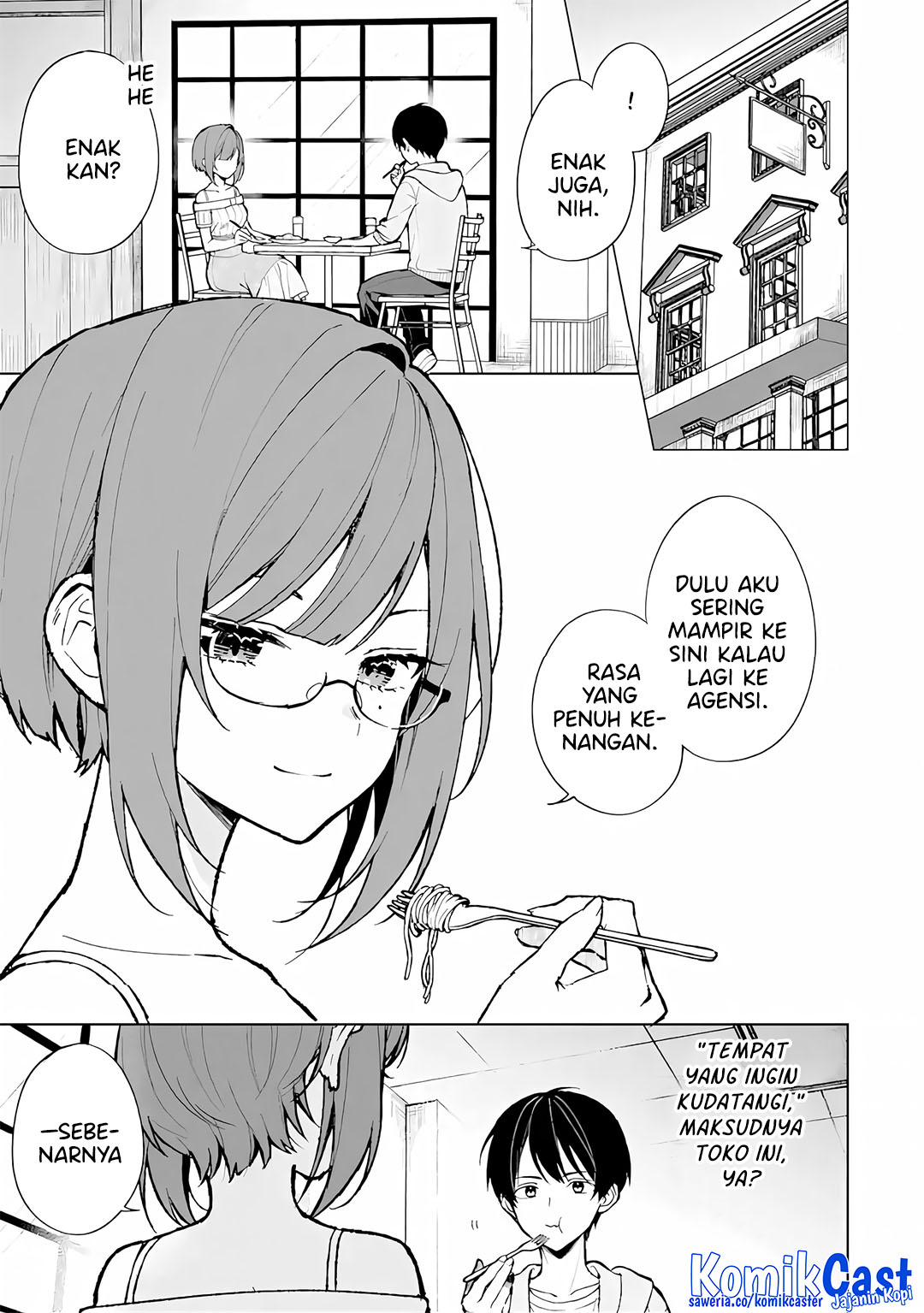 Chikan Saresou ni Natteiru S-kyuu Bishoujo wo Tasuketara Tonari no Seki no Osanajimi datta Chapter 76 - halaman 3