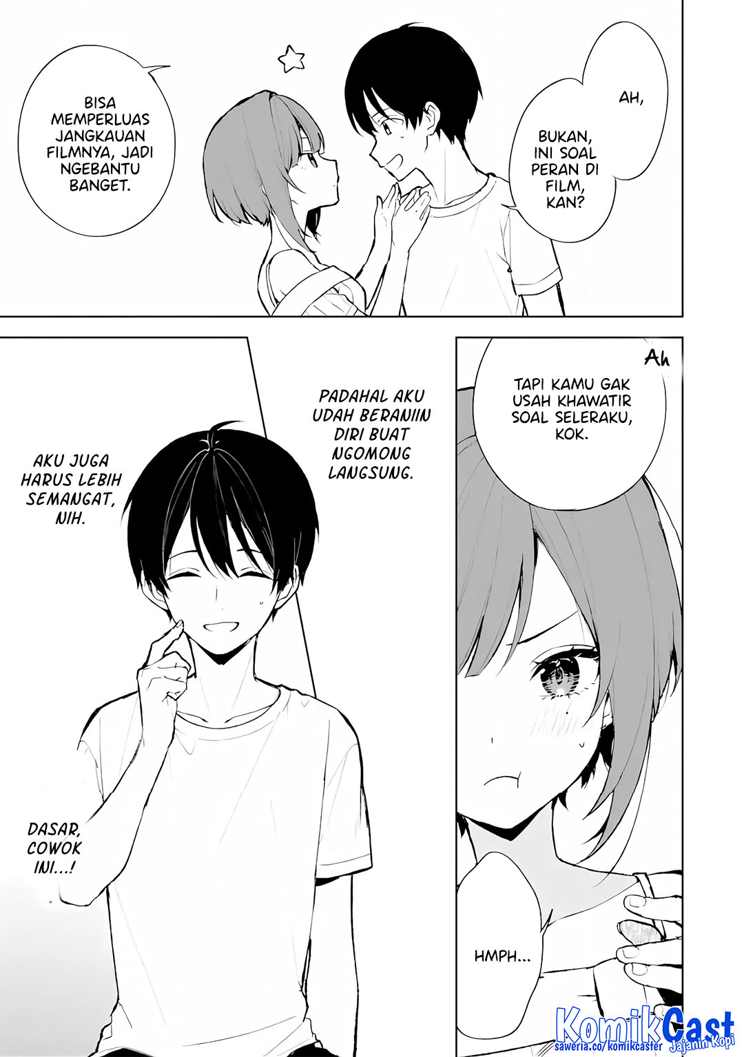 Chikan Saresou ni Natteiru S-kyuu Bishoujo wo Tasuketara Tonari no Seki no Osanajimi datta Chapter 76 - halaman 31