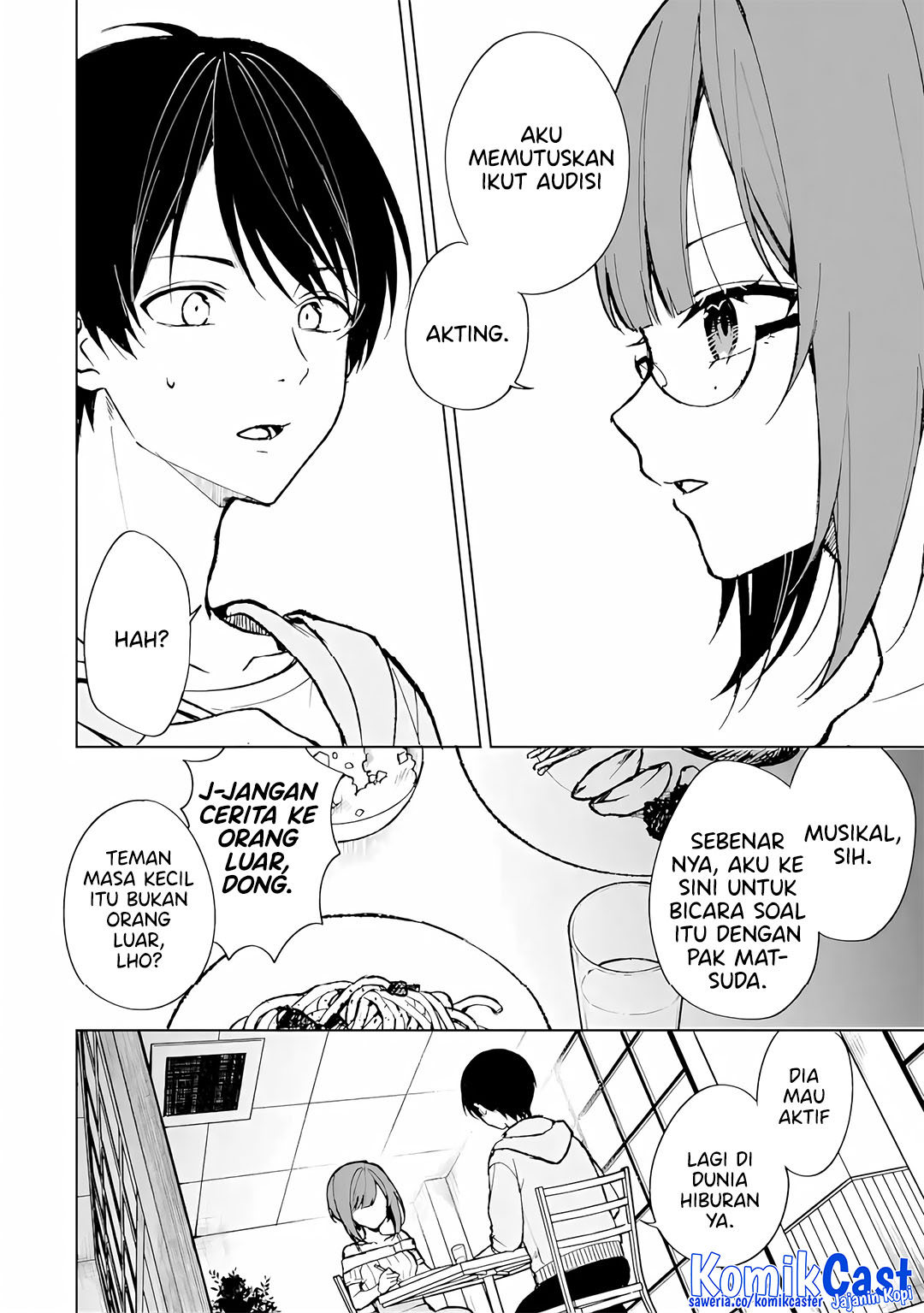 Chikan Saresou ni Natteiru S-kyuu Bishoujo wo Tasuketara Tonari no Seki no Osanajimi datta Chapter 76 - halaman 4