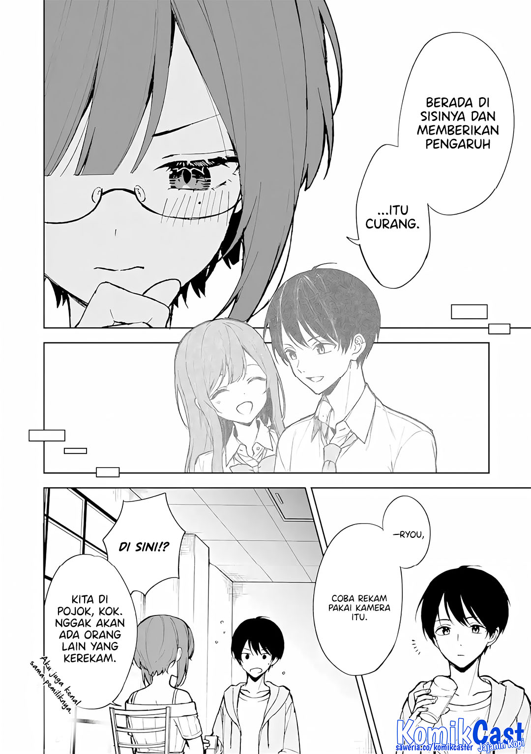 Chikan Saresou ni Natteiru S-kyuu Bishoujo wo Tasuketara Tonari no Seki no Osanajimi datta Chapter 76 - halaman 8