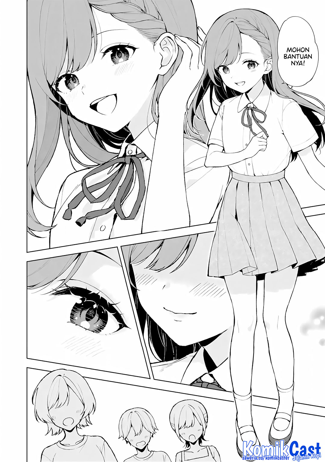 Chikan Saresou ni Natteiru S-kyuu Bishoujo wo Tasuketara Tonari no Seki no Osanajimi datta Chapter 77 - halaman 14