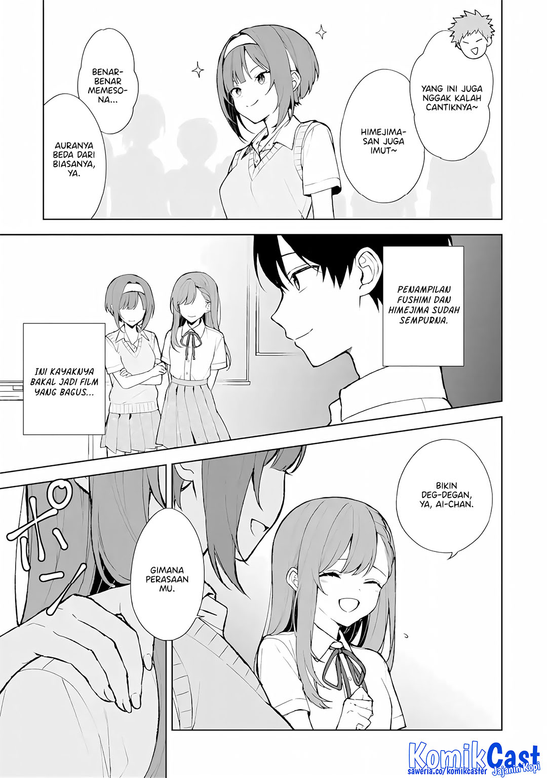 Chikan Saresou ni Natteiru S-kyuu Bishoujo wo Tasuketara Tonari no Seki no Osanajimi datta Chapter 77 - halaman 17