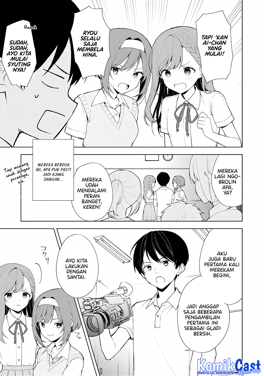 Chikan Saresou ni Natteiru S-kyuu Bishoujo wo Tasuketara Tonari no Seki no Osanajimi datta Chapter 77 - halaman 19