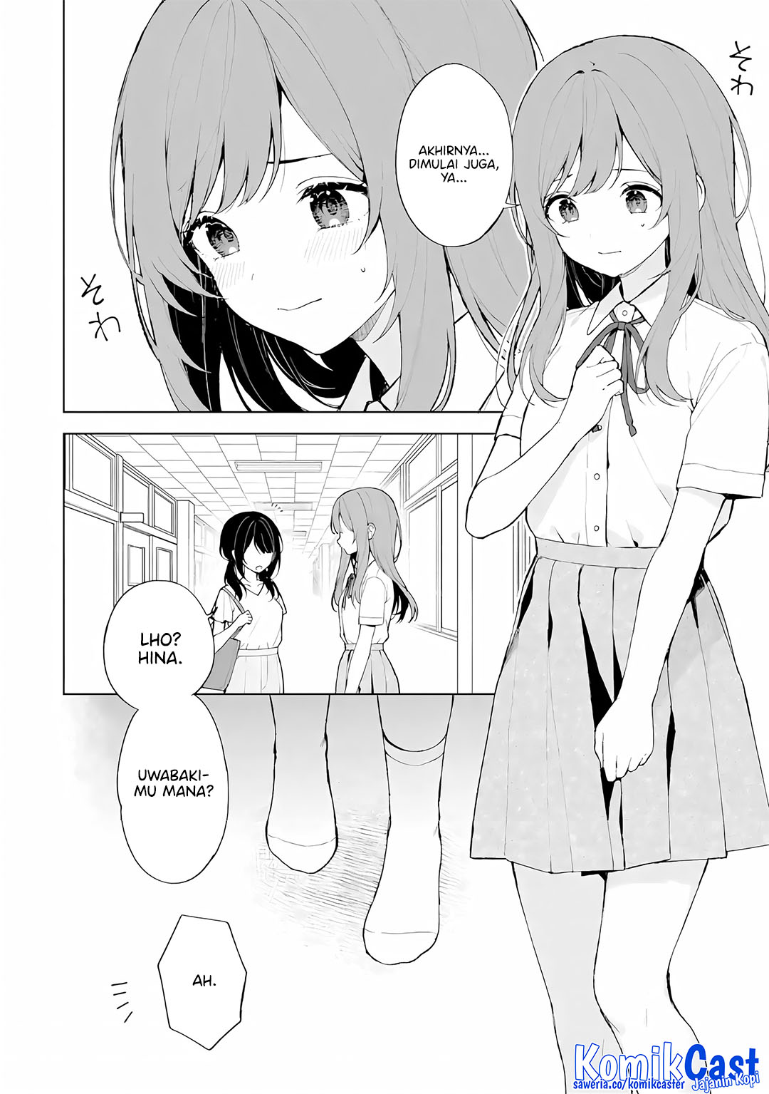 Chikan Saresou ni Natteiru S-kyuu Bishoujo wo Tasuketara Tonari no Seki no Osanajimi datta Chapter 77 - halaman 2