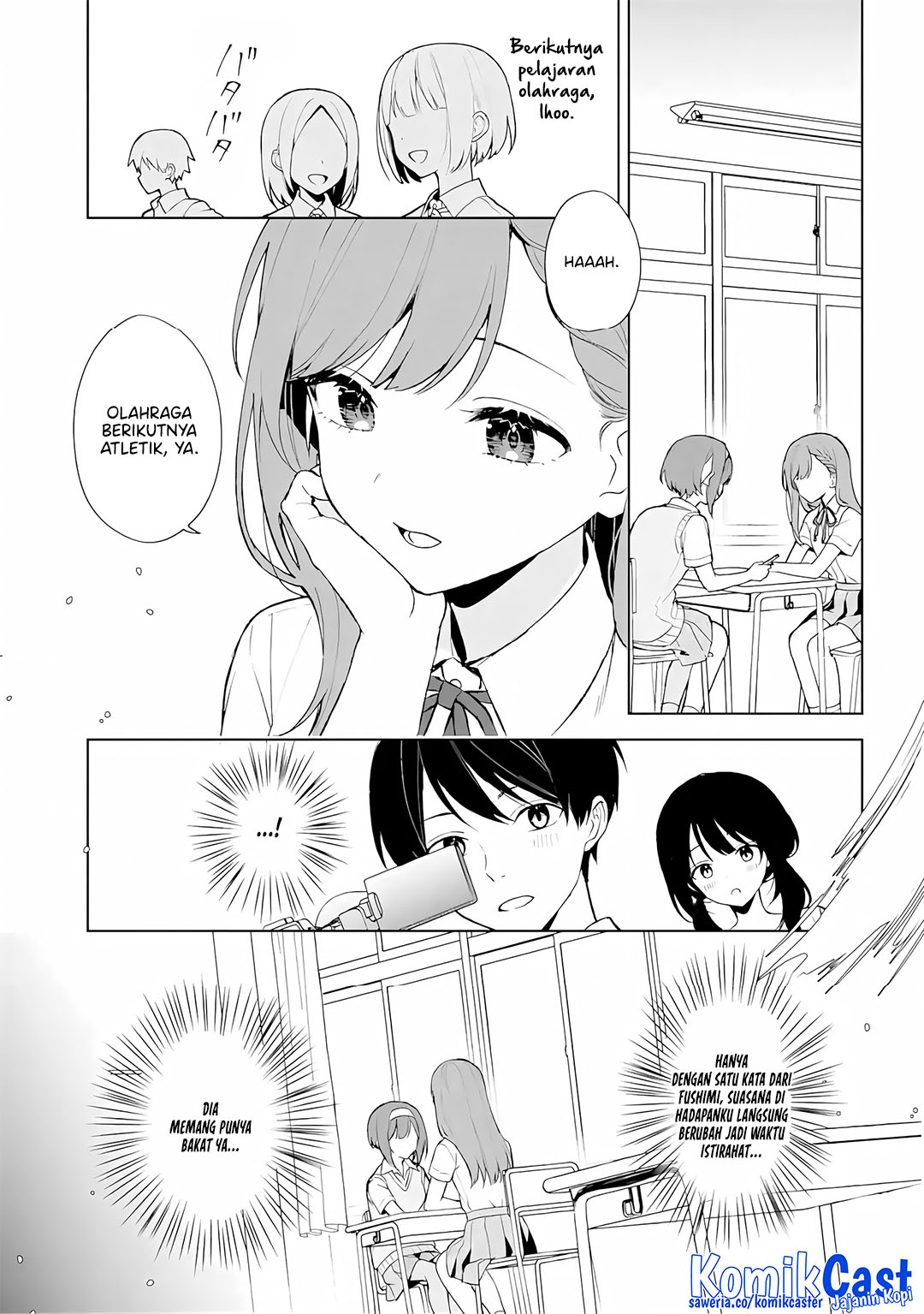 Chikan Saresou ni Natteiru S-kyuu Bishoujo wo Tasuketara Tonari no Seki no Osanajimi datta Chapter 77 - halaman 21