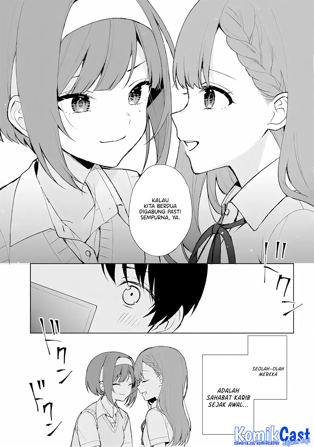 Chikan Saresou ni Natteiru S-kyuu Bishoujo wo Tasuketara Tonari no Seki no Osanajimi datta Chapter 77 - halaman 23
