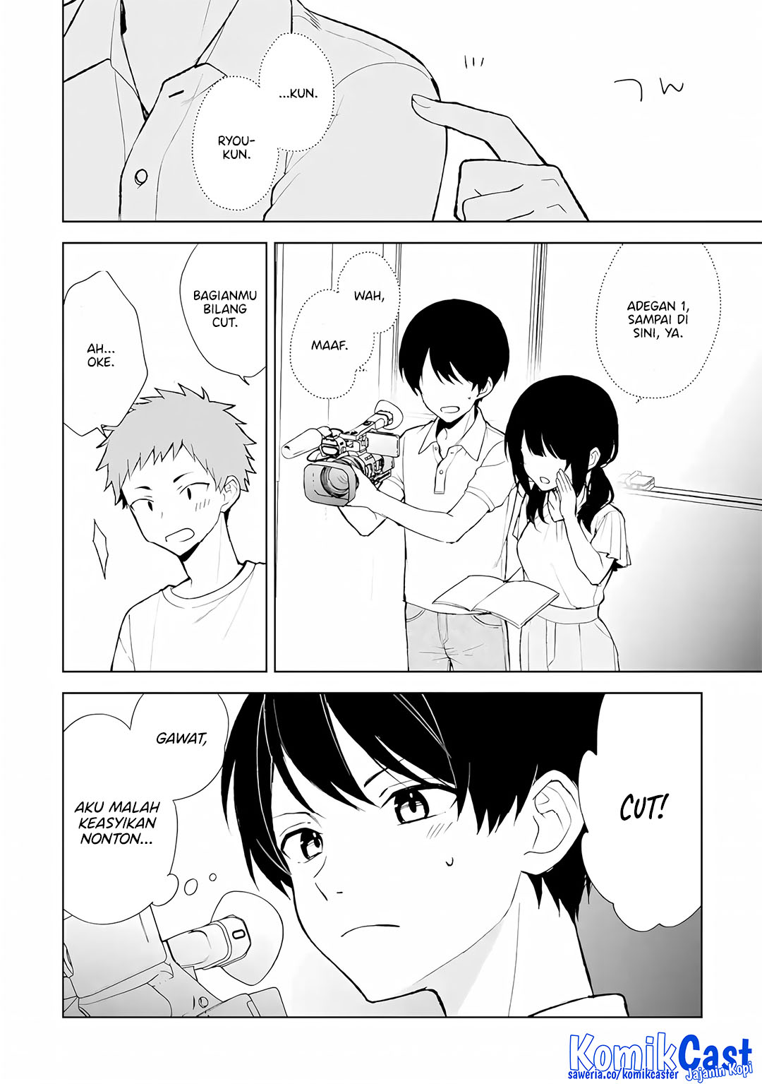 Chikan Saresou ni Natteiru S-kyuu Bishoujo wo Tasuketara Tonari no Seki no Osanajimi datta Chapter 77 - halaman 24