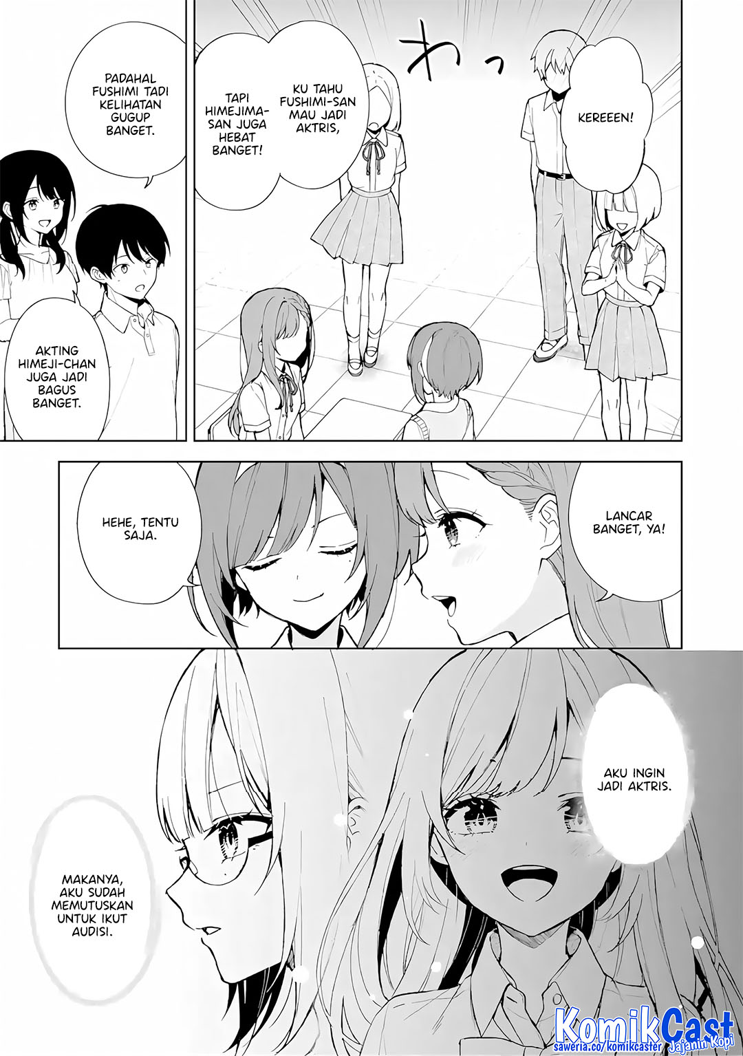 Chikan Saresou ni Natteiru S-kyuu Bishoujo wo Tasuketara Tonari no Seki no Osanajimi datta Chapter 77 - halaman 25