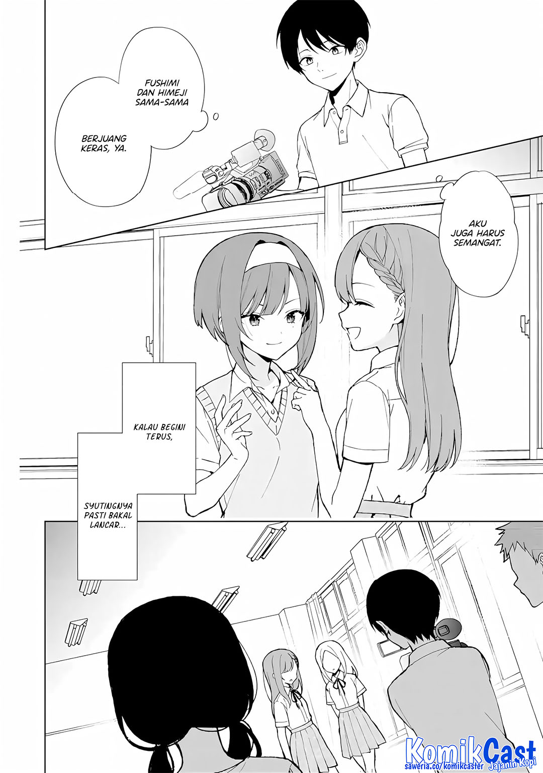 Chikan Saresou ni Natteiru S-kyuu Bishoujo wo Tasuketara Tonari no Seki no Osanajimi datta Chapter 77 - halaman 26