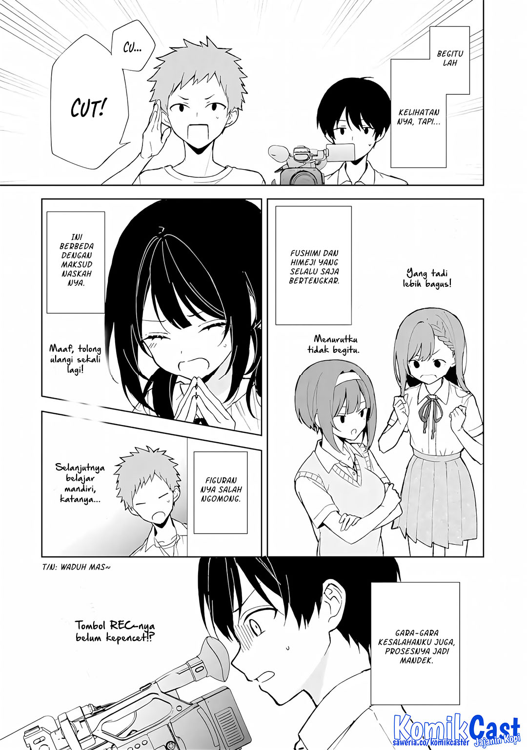 Chikan Saresou ni Natteiru S-kyuu Bishoujo wo Tasuketara Tonari no Seki no Osanajimi datta Chapter 77 - halaman 27