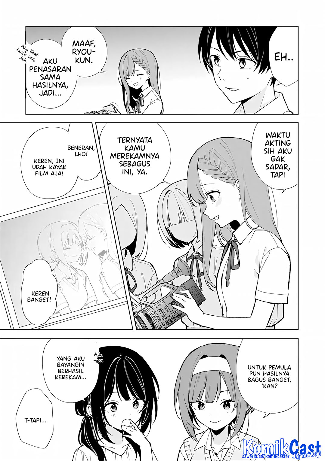 Chikan Saresou ni Natteiru S-kyuu Bishoujo wo Tasuketara Tonari no Seki no Osanajimi datta Chapter 77 - halaman 31