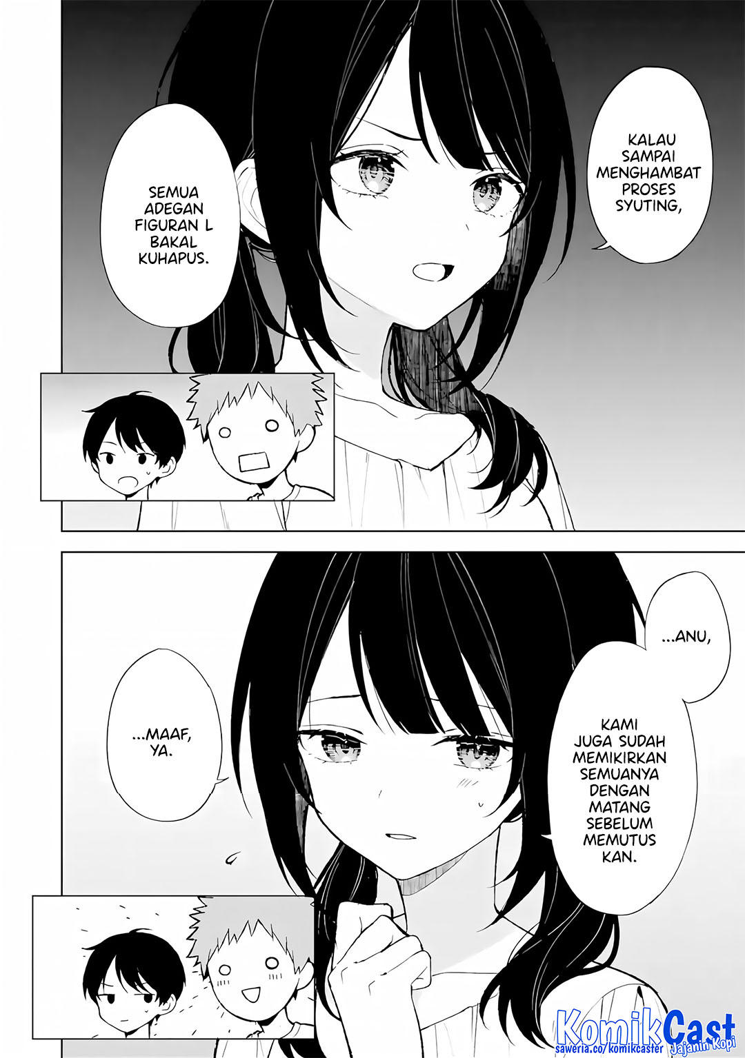 Chikan Saresou ni Natteiru S-kyuu Bishoujo wo Tasuketara Tonari no Seki no Osanajimi datta Chapter 77 - halaman 8