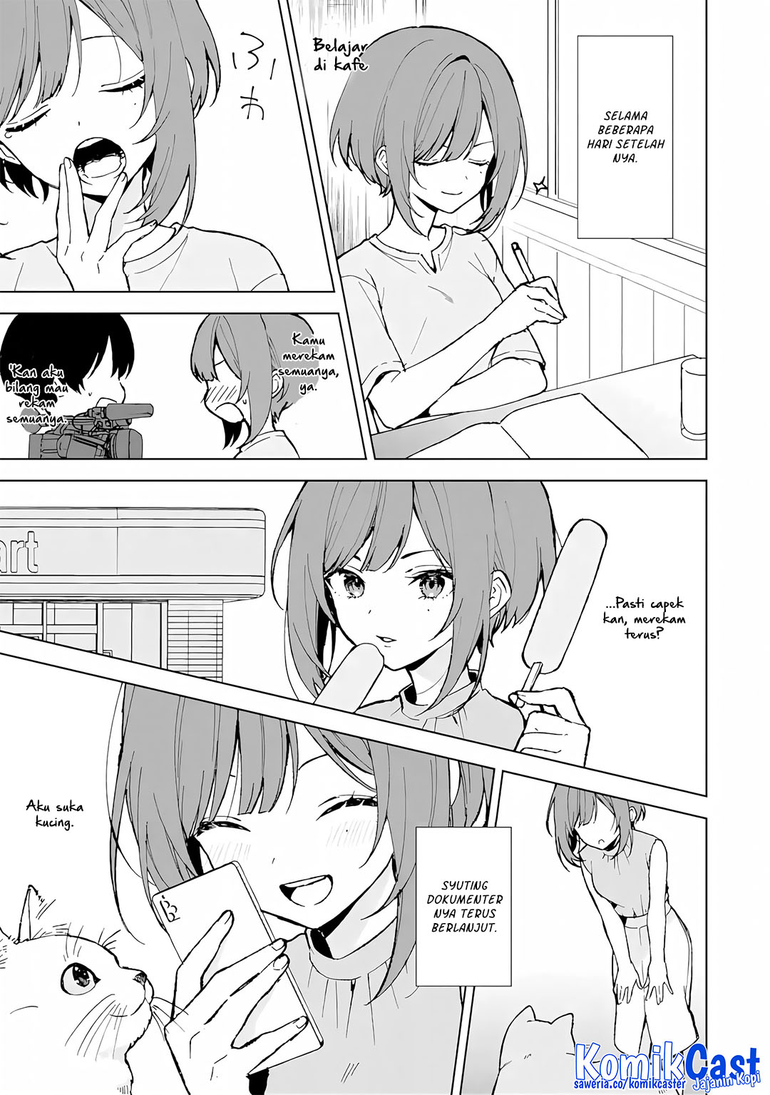 Chikan Saresou ni Natteiru S-kyuu Bishoujo wo Tasuketara Tonari no Seki no Osanajimi datta Chapter 78 - halaman 13