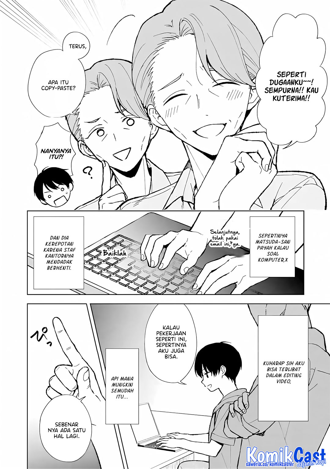Chikan Saresou ni Natteiru S-kyuu Bishoujo wo Tasuketara Tonari no Seki no Osanajimi datta Chapter 78 - halaman 2