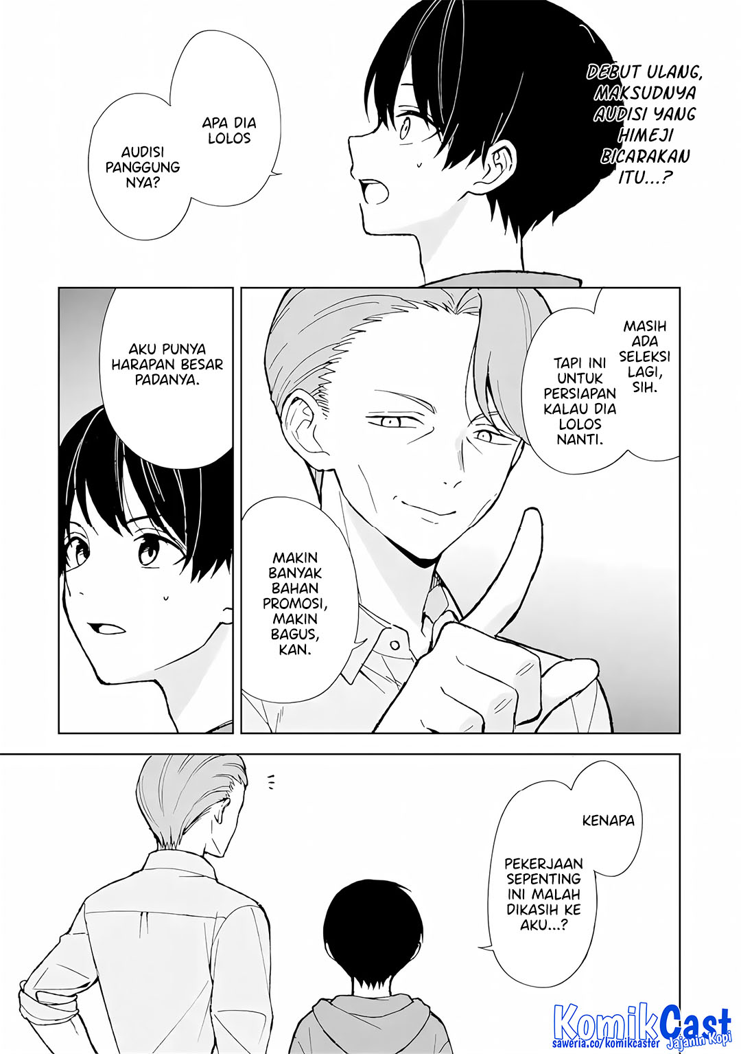 Chikan Saresou ni Natteiru S-kyuu Bishoujo wo Tasuketara Tonari no Seki no Osanajimi datta Chapter 78 - halaman 5