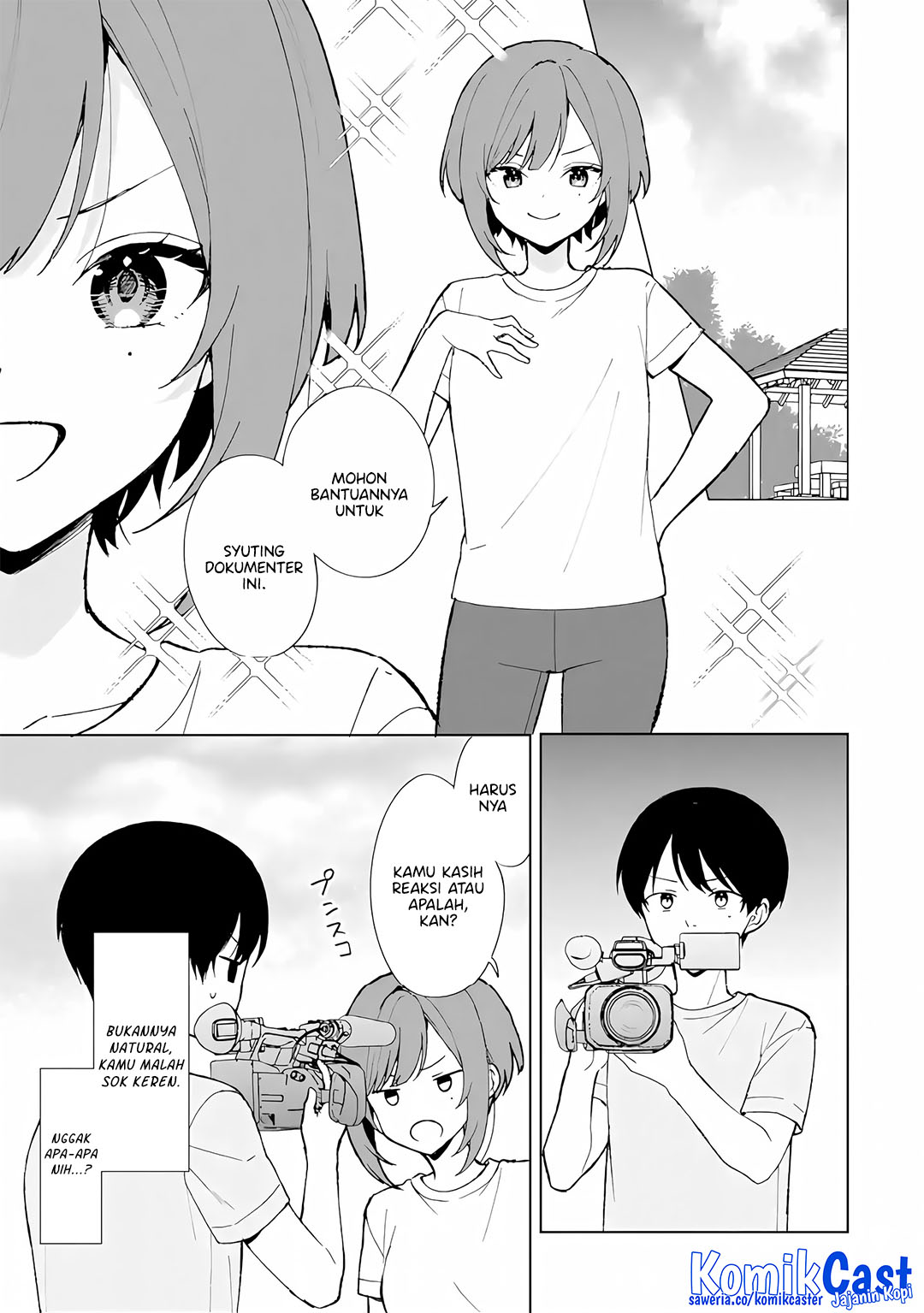 Chikan Saresou ni Natteiru S-kyuu Bishoujo wo Tasuketara Tonari no Seki no Osanajimi datta Chapter 78 - halaman 7