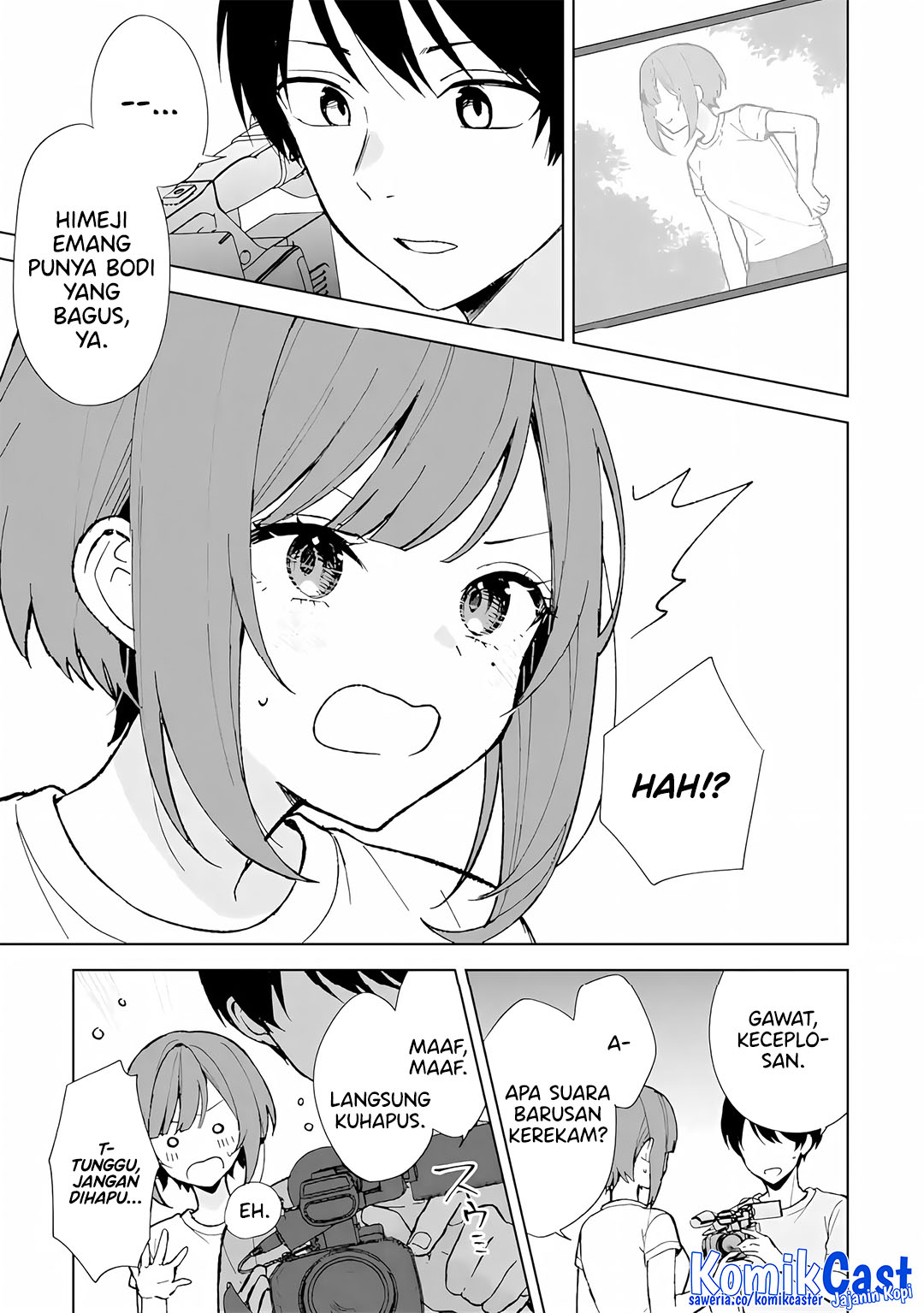 Chikan Saresou ni Natteiru S-kyuu Bishoujo wo Tasuketara Tonari no Seki no Osanajimi datta Chapter 78 - halaman 9