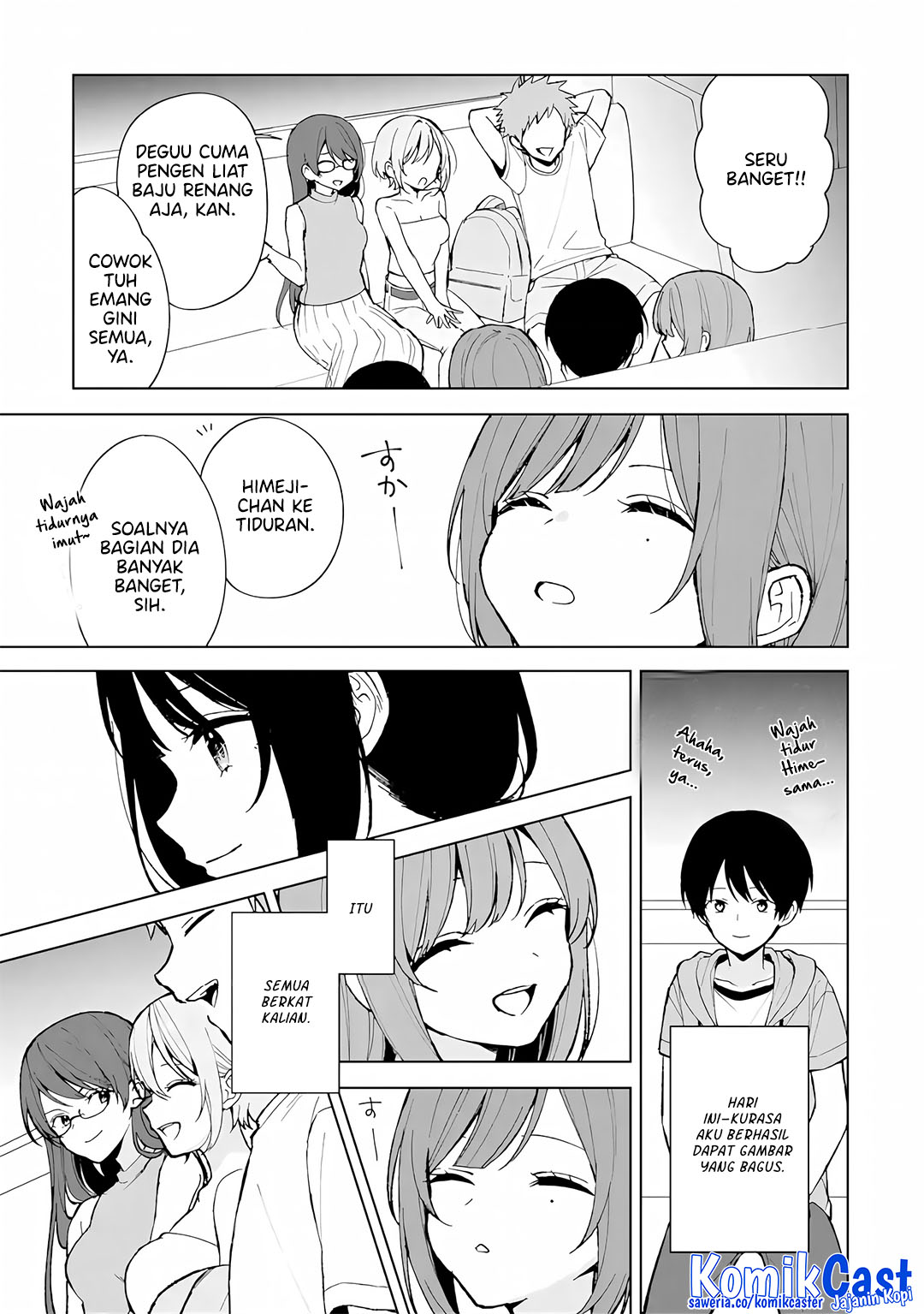 Chikan Saresou ni Natteiru S-kyuu Bishoujo wo Tasuketara Tonari no Seki no Osanajimi datta Chapter 79 - halaman 10