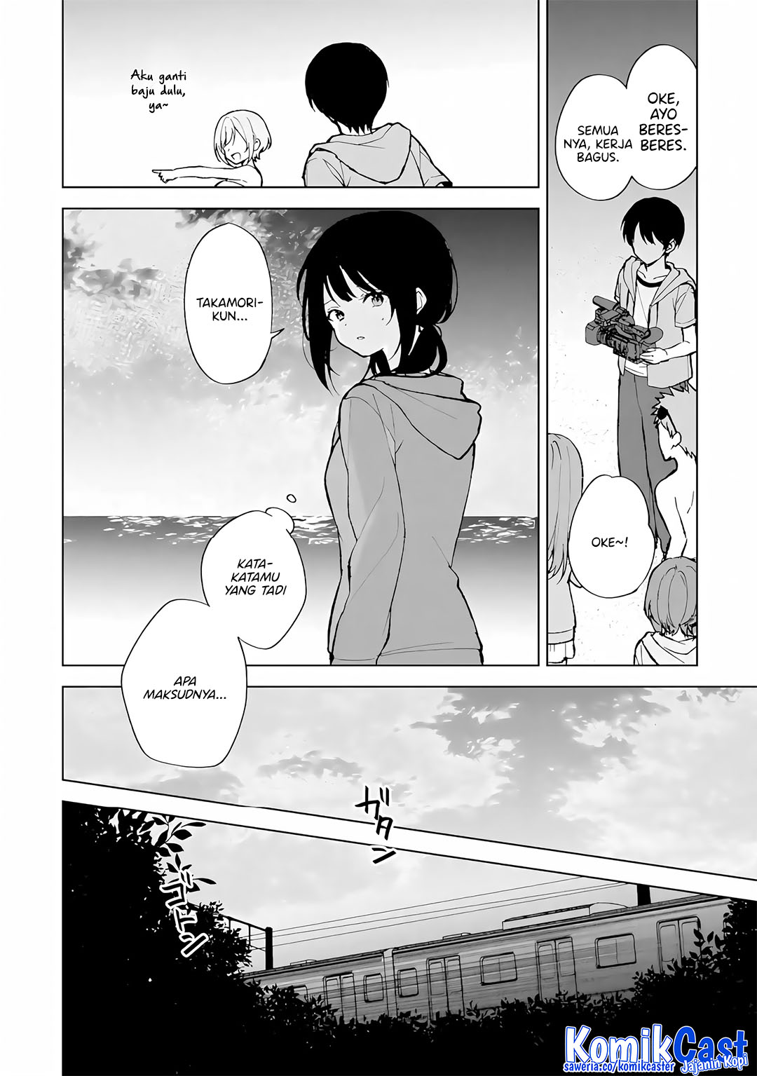 Chikan Saresou ni Natteiru S-kyuu Bishoujo wo Tasuketara Tonari no Seki no Osanajimi datta Chapter 79 - halaman 9