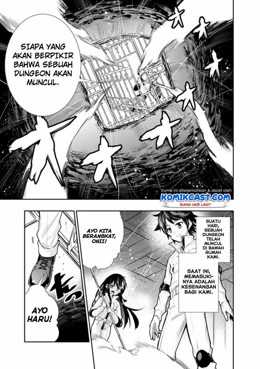 Chikashitsu Dungeon: Binbou Kyoudai wa Goraku o Motomete Saikyou e Chapter 1 - halaman 21