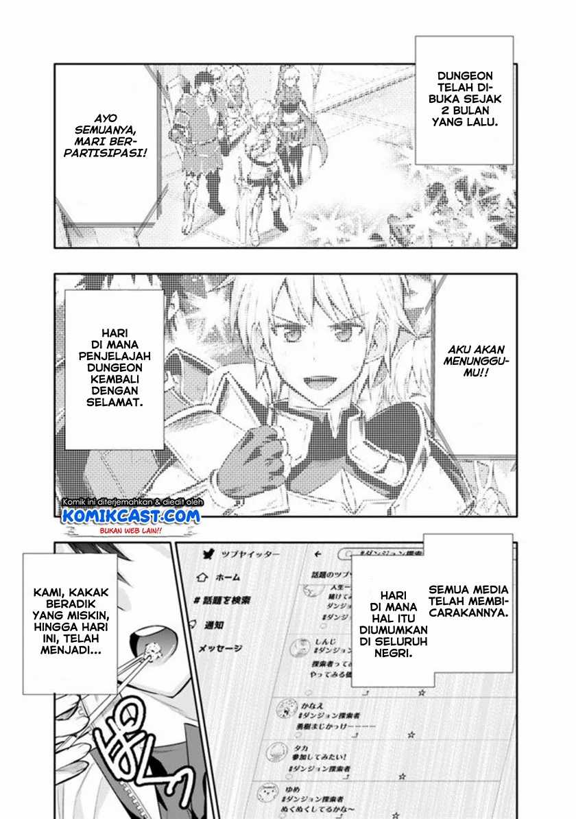 Chikashitsu Dungeon: Binbou Kyoudai wa Goraku o Motomete Saikyou e Chapter 1 - halaman 37