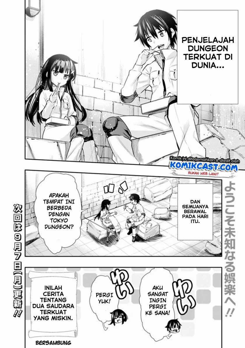 Chikashitsu Dungeon: Binbou Kyoudai wa Goraku o Motomete Saikyou e Chapter 1 - halaman 38