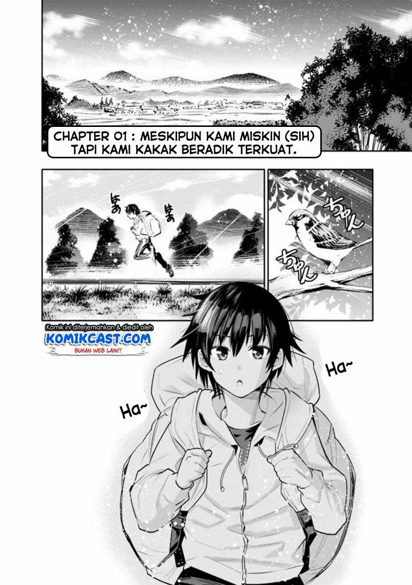 Chikashitsu Dungeon: Binbou Kyoudai wa Goraku o Motomete Saikyou e Chapter 1 - halaman 4