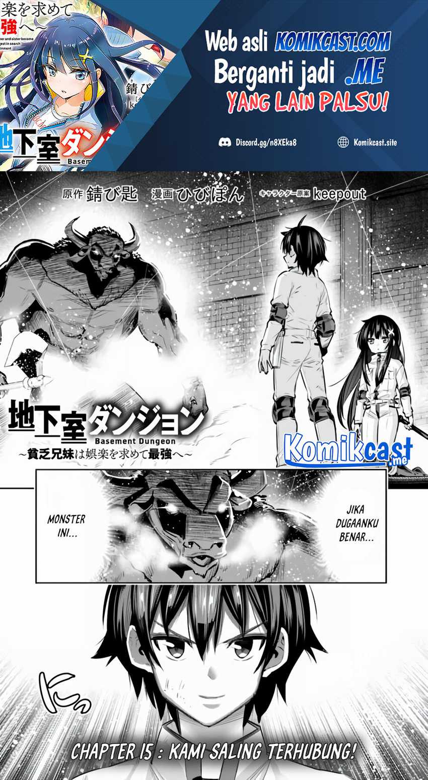 Chikashitsu Dungeon: Binbou Kyoudai wa Goraku o Motomete Saikyou e Chapter 15 - halaman 2