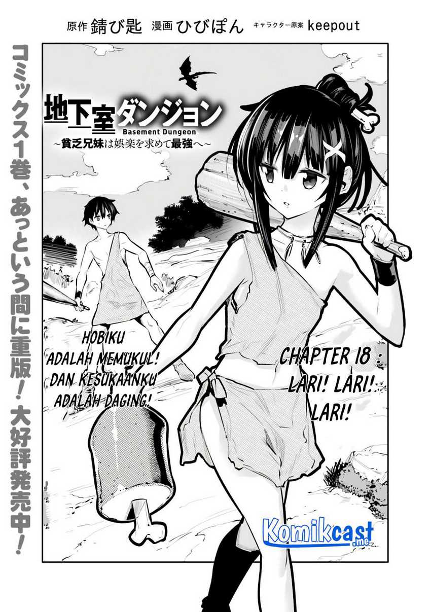 Chikashitsu Dungeon: Binbou Kyoudai wa Goraku o Motomete Saikyou e Chapter 18 - halaman 3