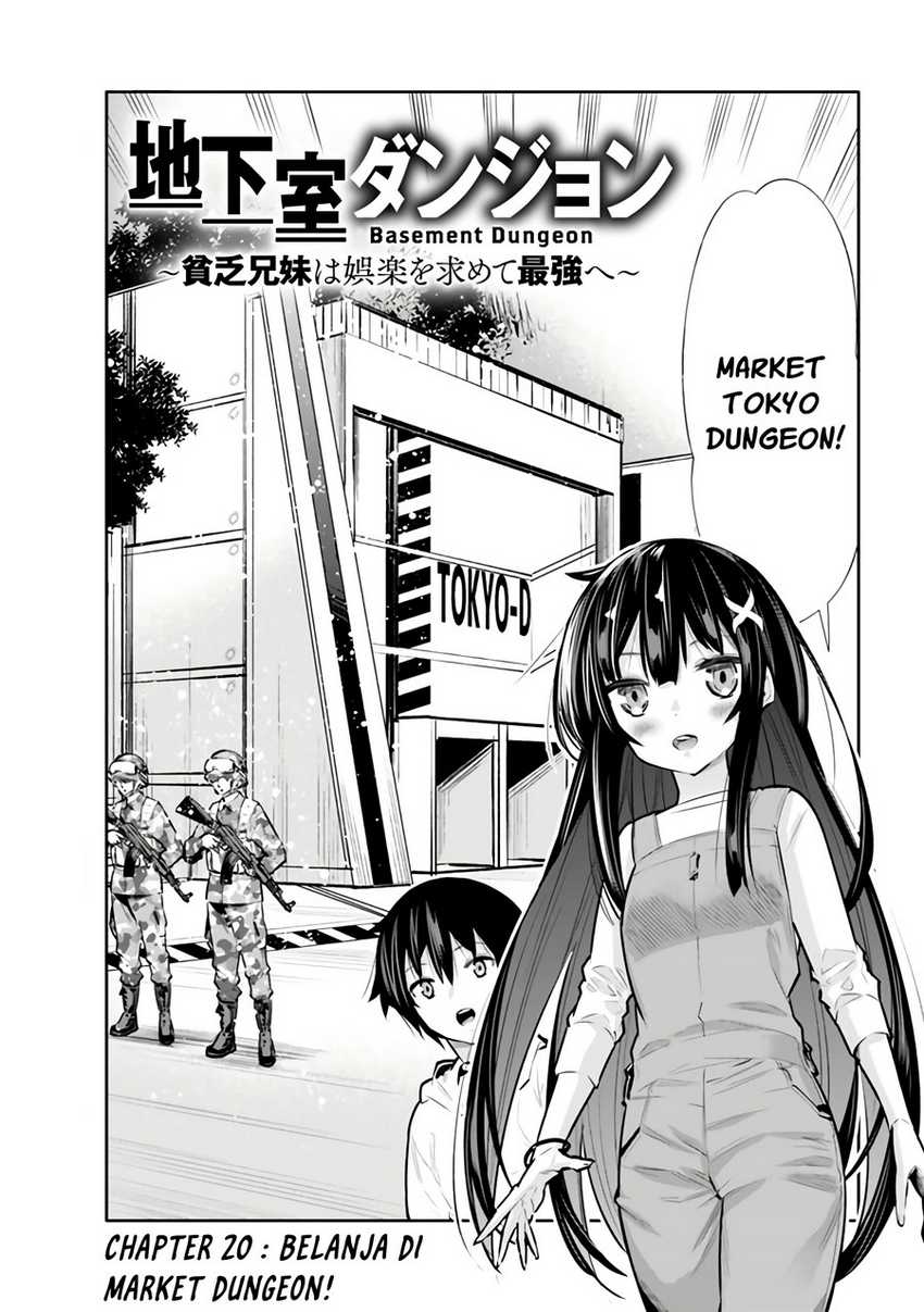 Chikashitsu Dungeon: Binbou Kyoudai wa Goraku o Motomete Saikyou e Chapter 20 - halaman 3