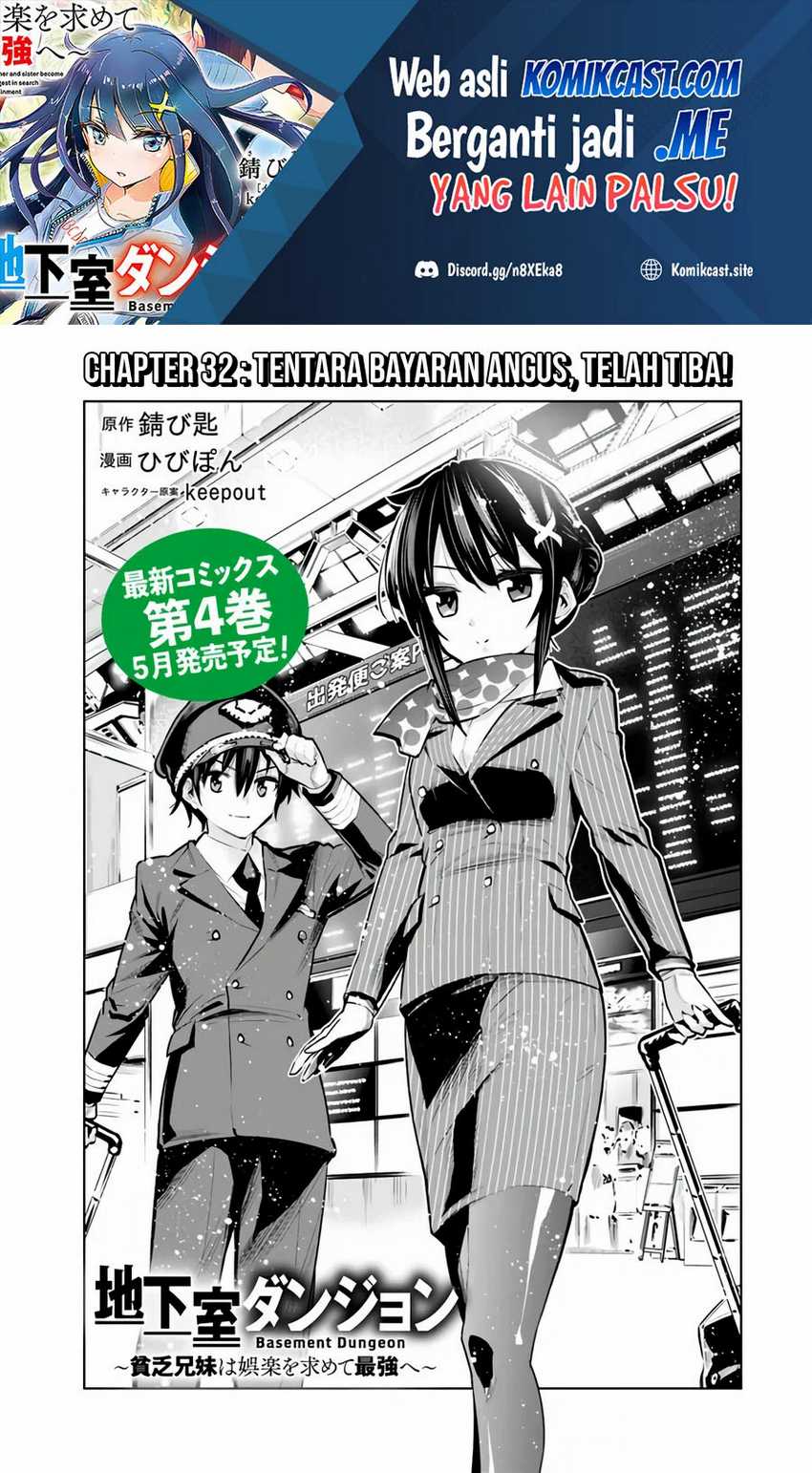 Chikashitsu Dungeon: Binbou Kyoudai wa Goraku o Motomete Saikyou e Chapter 32 - halaman 2